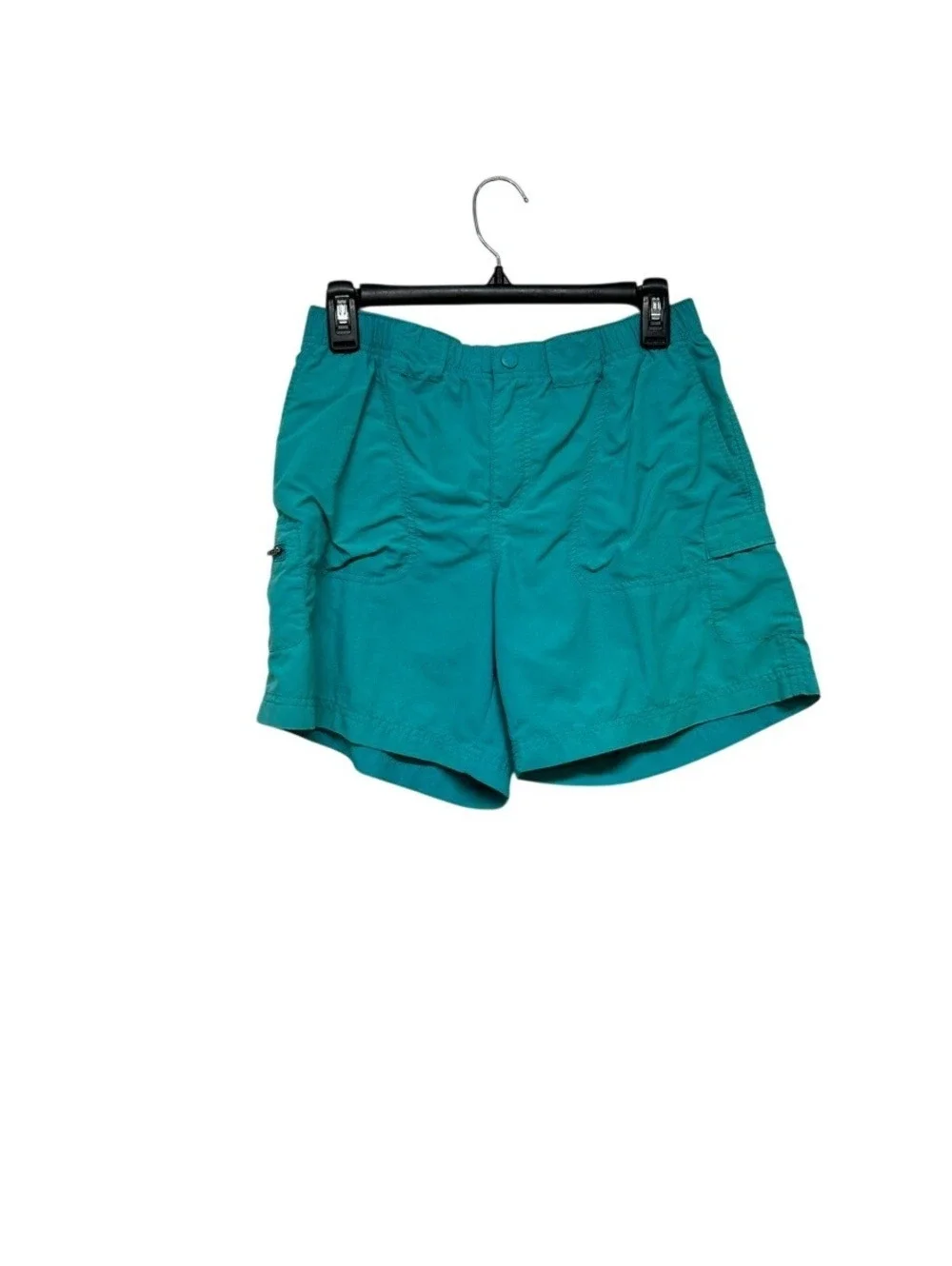 Columbia Women's Teal Sandy River Hiking Outdoor Court Shorts Size S
